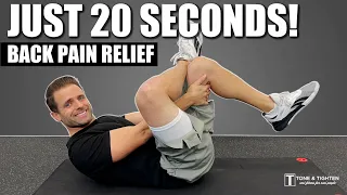 6 Exercises To Relieve Back Pain In 9 Minutes - FOLLOW ALONG