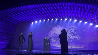 ESCKAZ in Vienna: Genealogy (Armenia) - Face The Shadow (Final dress rehearsal)