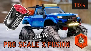 Get Traxxas Pro Scale Lighting To Work With Hobbywing Fusion - RC Stories Garage - Episode 16