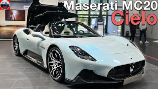 All NEW 2024 Maserati MC20 Cielo - Visual REVIEW, Webasto convertible Roof