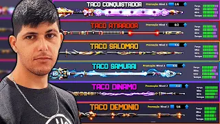 R$600.00 in TACOS 🤯 I played with the most expensive clubs in 8 Ball Pool