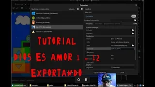 Tutorial Dios es amor1 12 Exportando