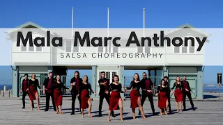 Cortés Dance - Mala by Marc Anthony - Students Salsa Choreography