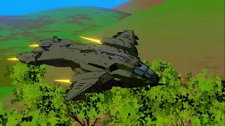Halo fan animation practice: The Escape (see description for updated version)