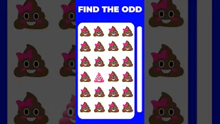 HOW GOOD ARE YOUR EYES 😭 || Part 228 || Find The Odd Emoji Out | Emoji Puzzle #emoji #emojichallenge