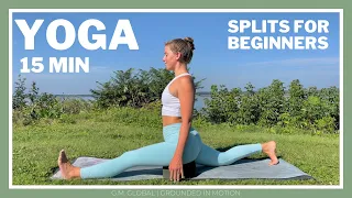 FLEXIBILITY YOGA | Yoga Flow to Help You Achieve the Splits (Beginner-Friendly) | 15 MIN