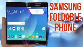 Samsung Foldable Phone - First Look!