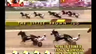 2002 Delaware County Fair MACH THREE Little Brown Jug 1st Heat John Campbell