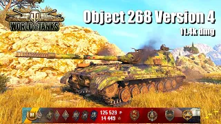 Object 268 Version 4, 11.4K Damage, 7 Kills, Abbey - World of Tanks