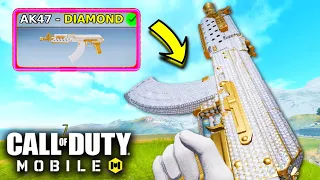 I FINALLY UNLOCKED DIAMOND AK47!! 😍 (FIRST DIAMOND GUN)| COD MOBILE