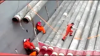 IDIOTS AT SEA - Offshore Pipelay Crane FAILURE ACCIDENT