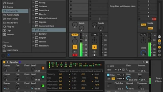 DX7 Electric Piano sound with Operator (Ableton Live)