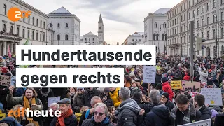 Protestwelle gegen die AfD - Söder: "Es braucht einen Weckruf" | Morgenmagazin