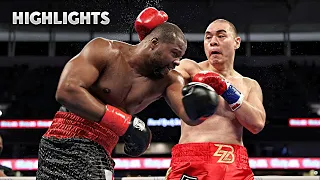 Zhilei Zhang vs Jerry Forrest HIGHLIGHTS | BOXING FIGHT HD