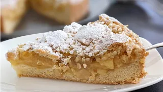 Gedeckter Apfelkuchen/sehr einfaches Rezept/