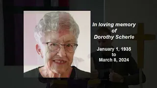 March 13, 2023 - Funeral for Dorthy Scherle