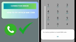 How to resolve invalid MMI code error