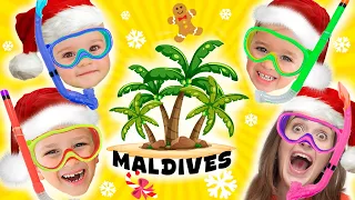 Natal nas Maldivas com a família de Vlad e Niki