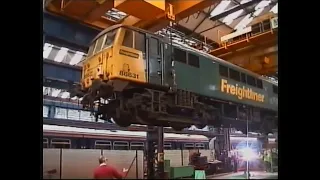 86631 heavy lift inside Crewe Works 2000