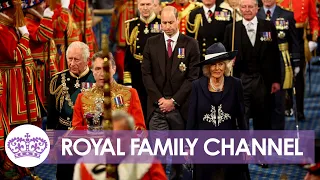 LIVE: Charles Takes Queen's Place at Opening of Parliament