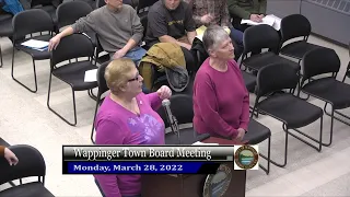 Town Board Meeting 3-28-22
