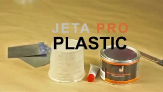 JETA PRO Plastic - тест шпатлёвки по пластику на эластичность!