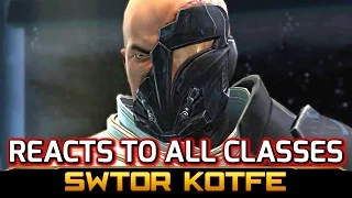 SWTOR KOTFE ► ARCANN REACTS TO ALL CLASSES (Knights of the Fallen Empire)