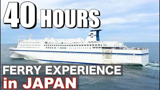 The Longest Distance Ferry Ride in JAPAN (Hokkaido→Nagoya)