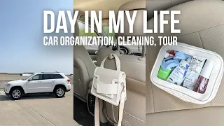 ORGANIZE & CLEAN MY CAR WITH ME! amazon car essentials, car organization tips