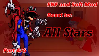 FNF and Soft Mod React To: All Stars (Part 4/6)