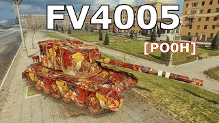 World of Tanks FV4005 Stage II - 5 Kills 10,3K Damage