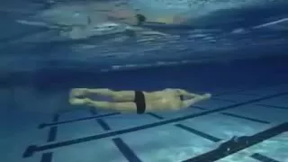 Michael Phelps underwater