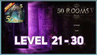 New 50 Rooms Escape 5 Level 21 22 23 24 25 26 27 28 29 30 Walkthrough