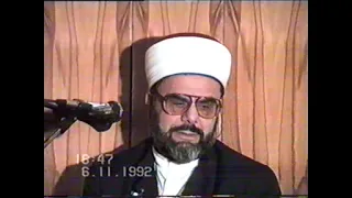 Kıyamet Alametleri - 06.11.1992 1. Bölüm - Hadis Sohbeti Prof. Dr. Mahmud Esad Coşan Rh.A