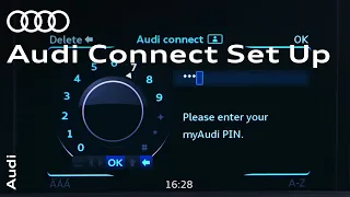 Setting up Audi connect