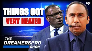 Shannon Sharpe Gets Heated At Stephen A Smith For Saying Lebron Is Soft Compared To Michael Jordan