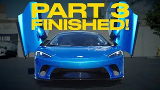 IT'S FINISHED! Rebuilding A Wrecked Mclaren GT Part 3