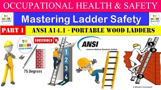 Part 1 Mastering Ladder Safety   Portable Wood Ladders Understanding ANSI A14 1Standards