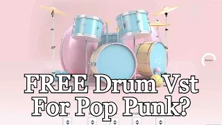 Cool New FREE Drum VST Plugin For Pop Punk / Rock - Pop Pink Drums by Hafizh Joys - Review
