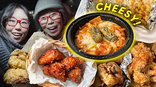 KOREAN FRIED CHICKEN TOUR ft Cheese Corn & Tteokbokki 🍗 Food Adventures in Greater Seattle