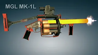 MGL MK-1L grenade launcher | 3dGun