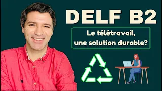 DELF B2 - Complete example of French speaking test