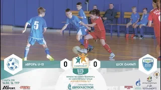 ЖФК Аврора U-13 - ШСК Олимп 04.03.2018.