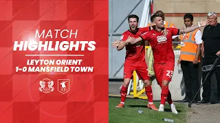 HIGHLIGHTS: Leyton Orient 1-0 Mansfield Town