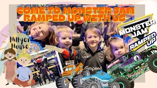 WE WENT TO MONSTER JAM RAMPED UP LIVE IN BIRMINGHAM | WE MET KIDS2KIDS |