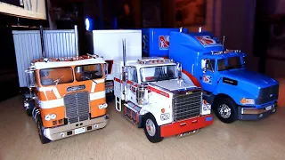 FREIGHTLINER COE (1976), FORD AEROMAX (1990), CHEVROLET BISON (1979) Altaya 1:43