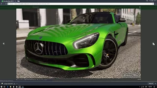 Gta 5 Car Mod: Mercedes-Benz AMG GT R 2017 [Replace]