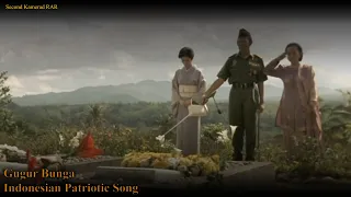 Gugur Bunga - Indonesian Patriotic Song - With Lyrics