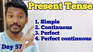 Full Present Tense in details, Spoken English Practice Day 57