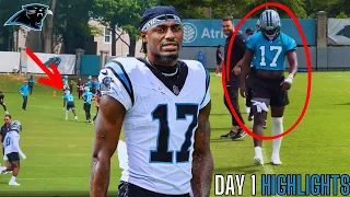 The Carolina Panthers Rookie Camp Looks NASTY.. Xavier Legette FIRST Look...(Minicamp Highlights)